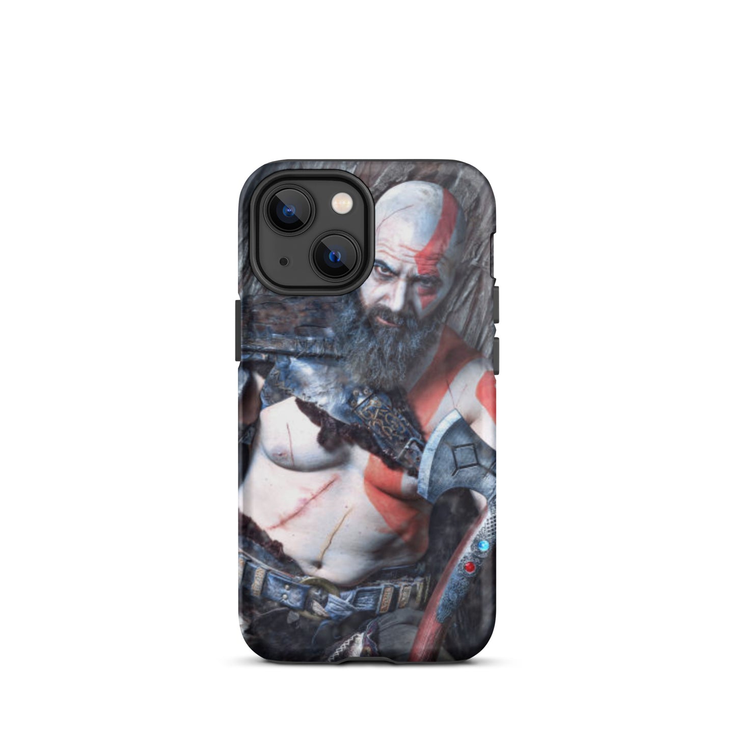 iPhone Dual-Layered Tough Case With Raised Bezel - God Of War