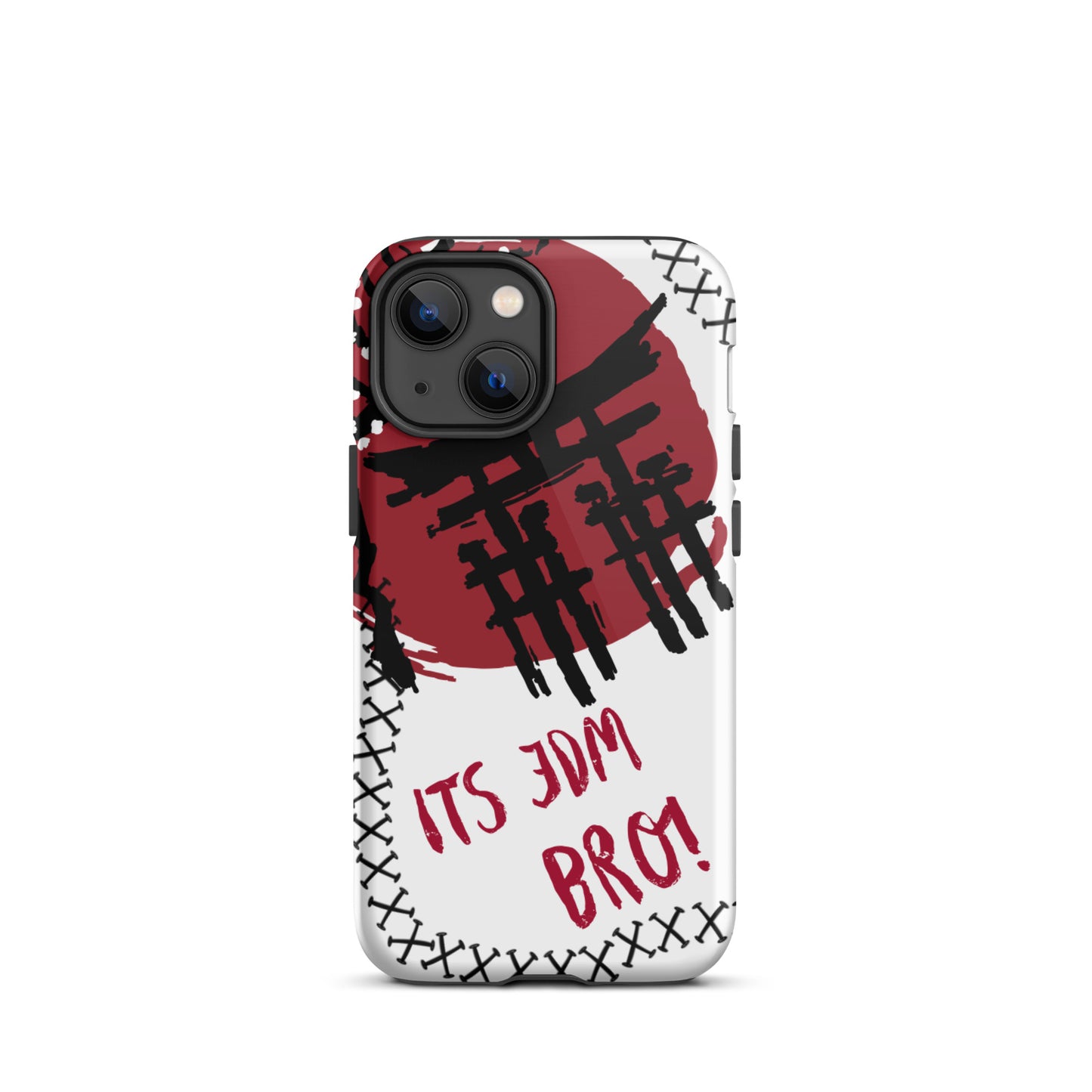 iPhone Dual-Layered Tough Case With Raised Bezel - Drift Stitch