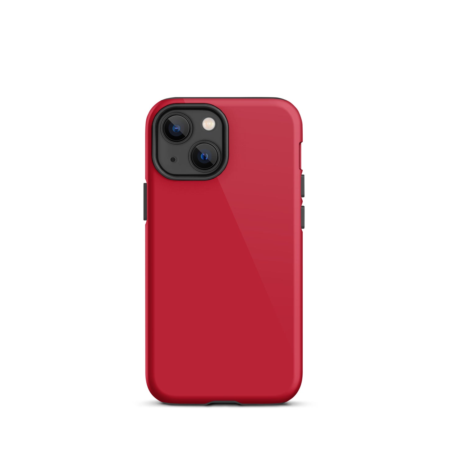 iPhone Dual-Layered Tough Case With Raised Bezel - Red