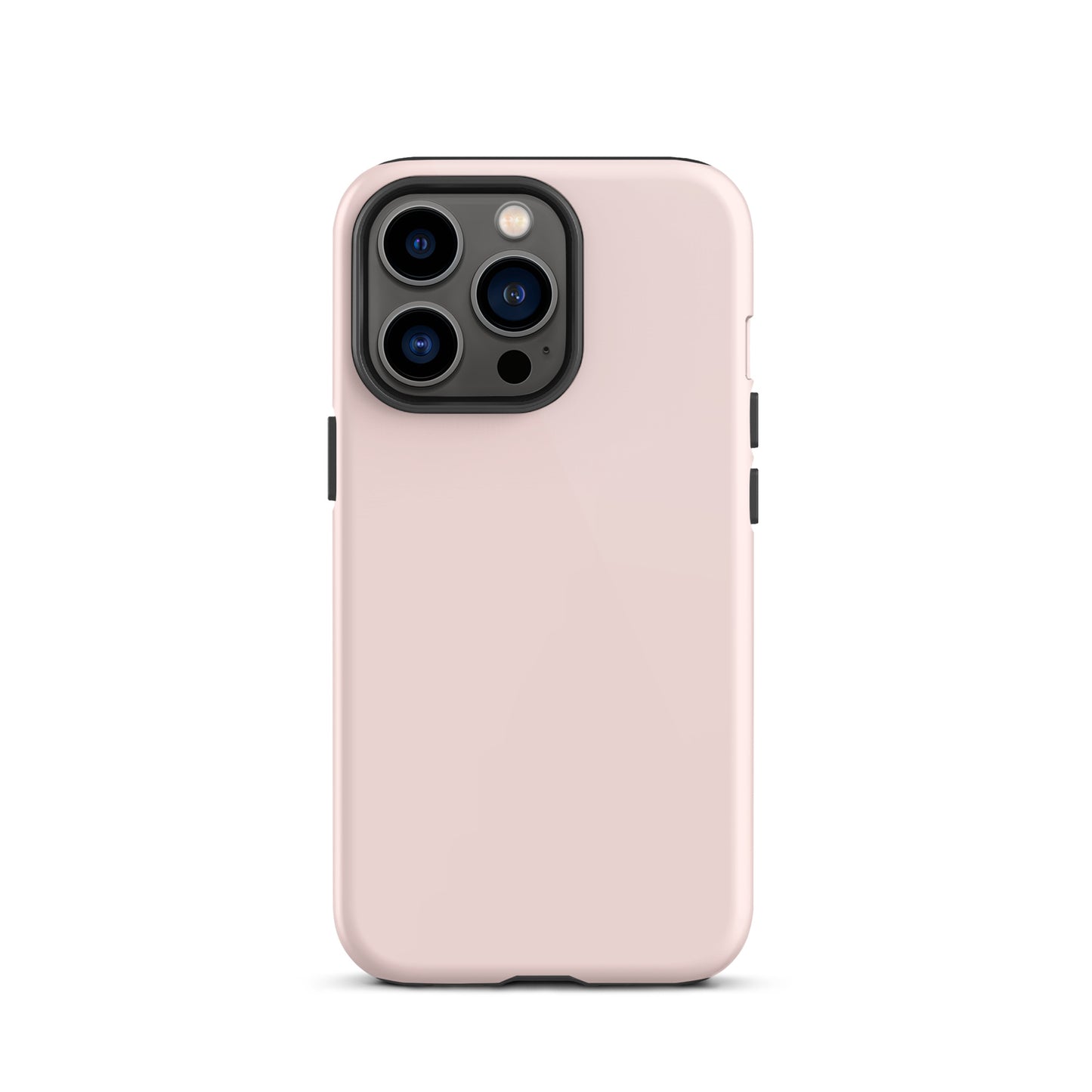 iPhone Dual-Layered Tough Case With Raised Bezel - Light Pink