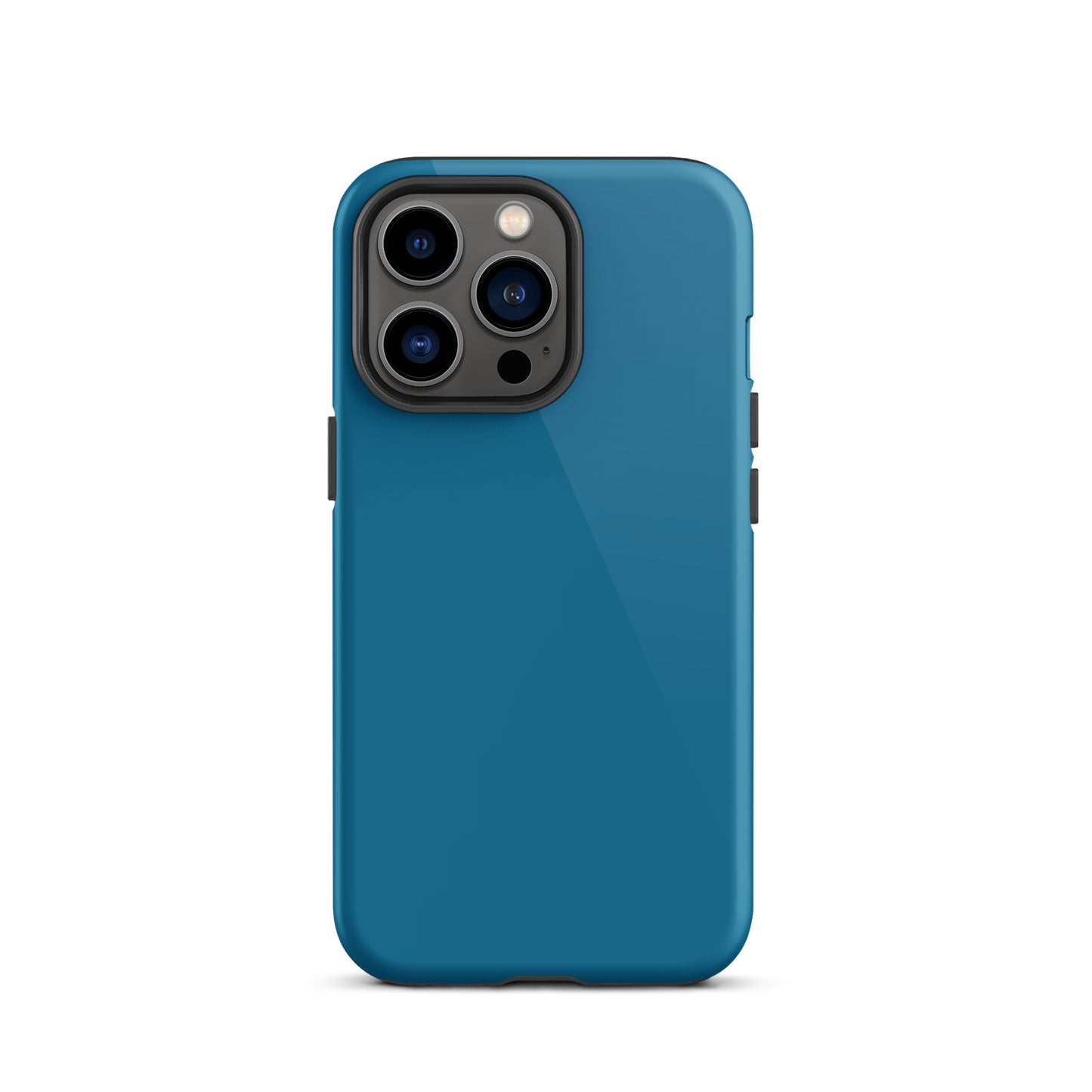 iPhone Dual-Layered Tough Case With Raised Bezel - Blue