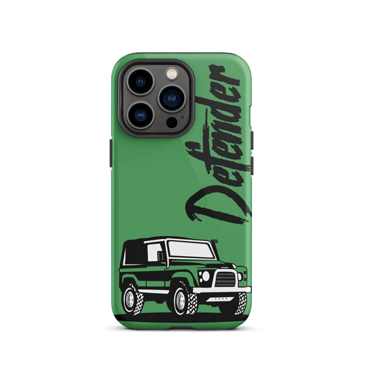 iPhone Dual-Layered Tough Case With Raised Bezel - Land Rover Defender