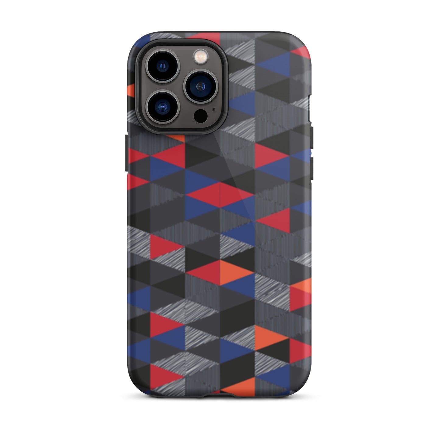 iPhone Dual-Layered Tough Case With Raised Bezel - Geo Effect