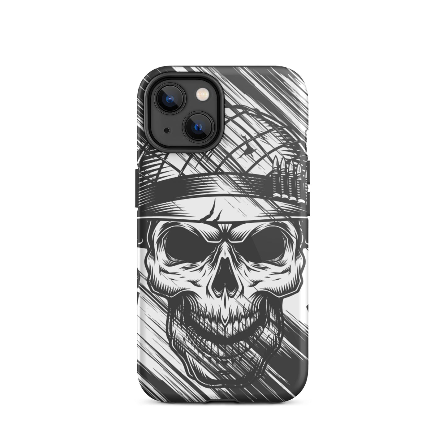 iPhone Dual-Layered Tough Case With Raised Bezel - Military Veteran