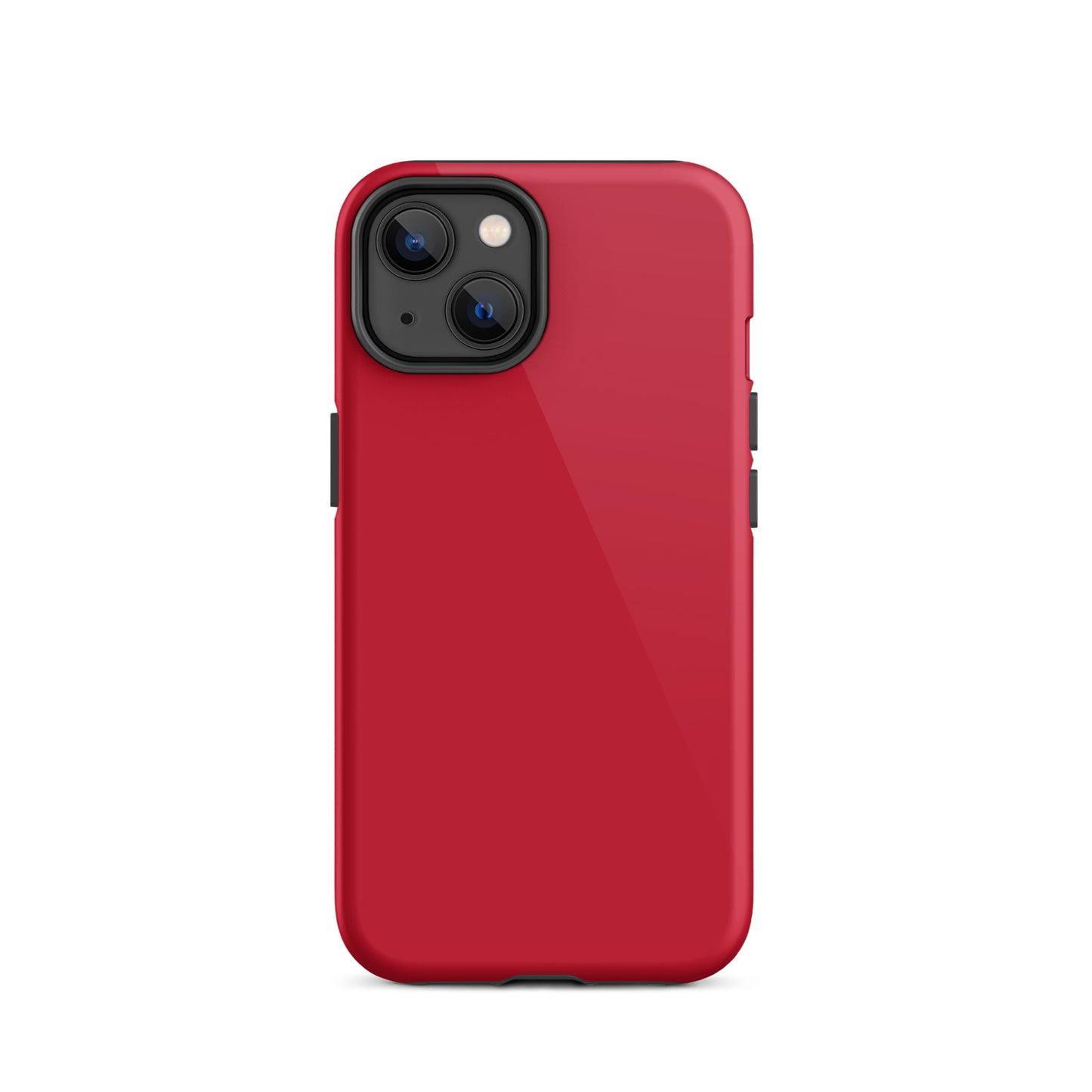 iPhone Dual-Layered Tough Case With Raised Bezel - Red