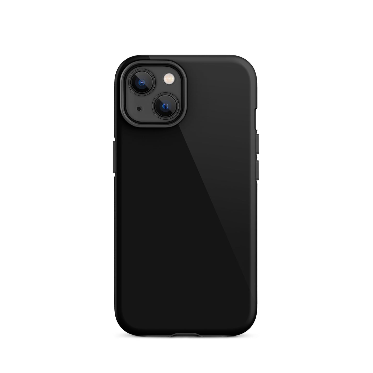 Solid Black iPhone 14 Tough Case, Magsafe Charging, Dual-Layered with TPU Outer Hard Shell And Inner Rubber Sleeve. Best Protective iPhone Case In The UK.