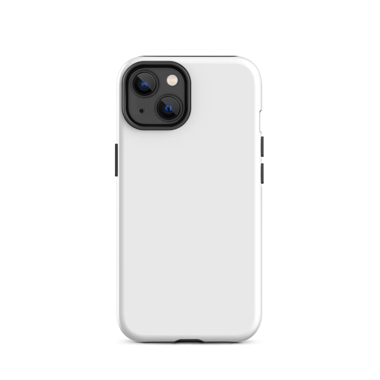 iPhone Dual-Layered Tough Case With Raised Bezel - White