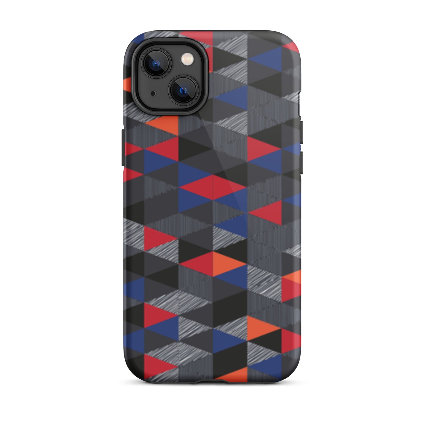iPhone Dual-Layered Tough Case With Raised Bezel - Geo Effect