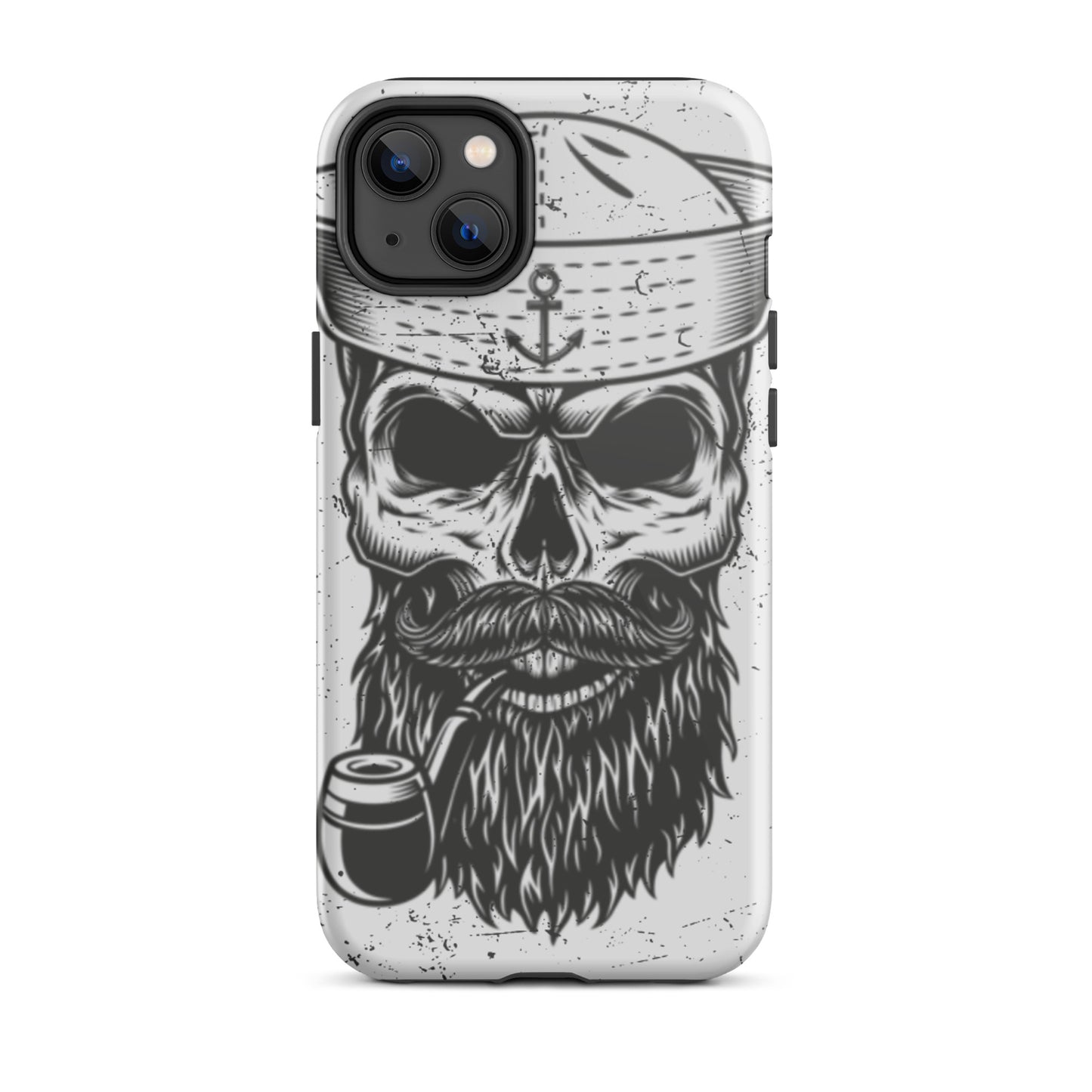 iPhone Dual-Layered Tough Case With Raised Bezel - Undead Sailor