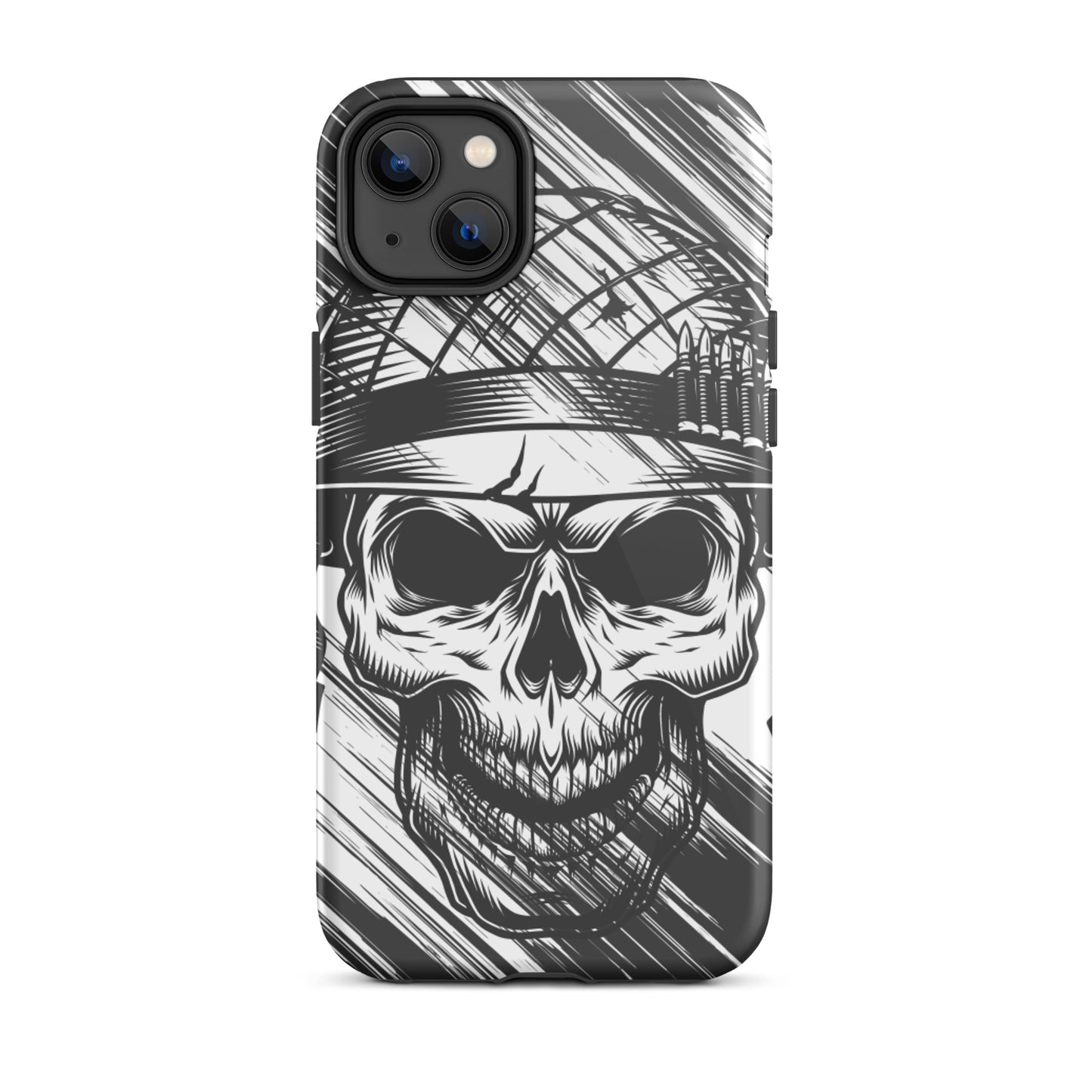 iPhone Dual-Layered Tough Case With Raised Bezel - Military Veteran