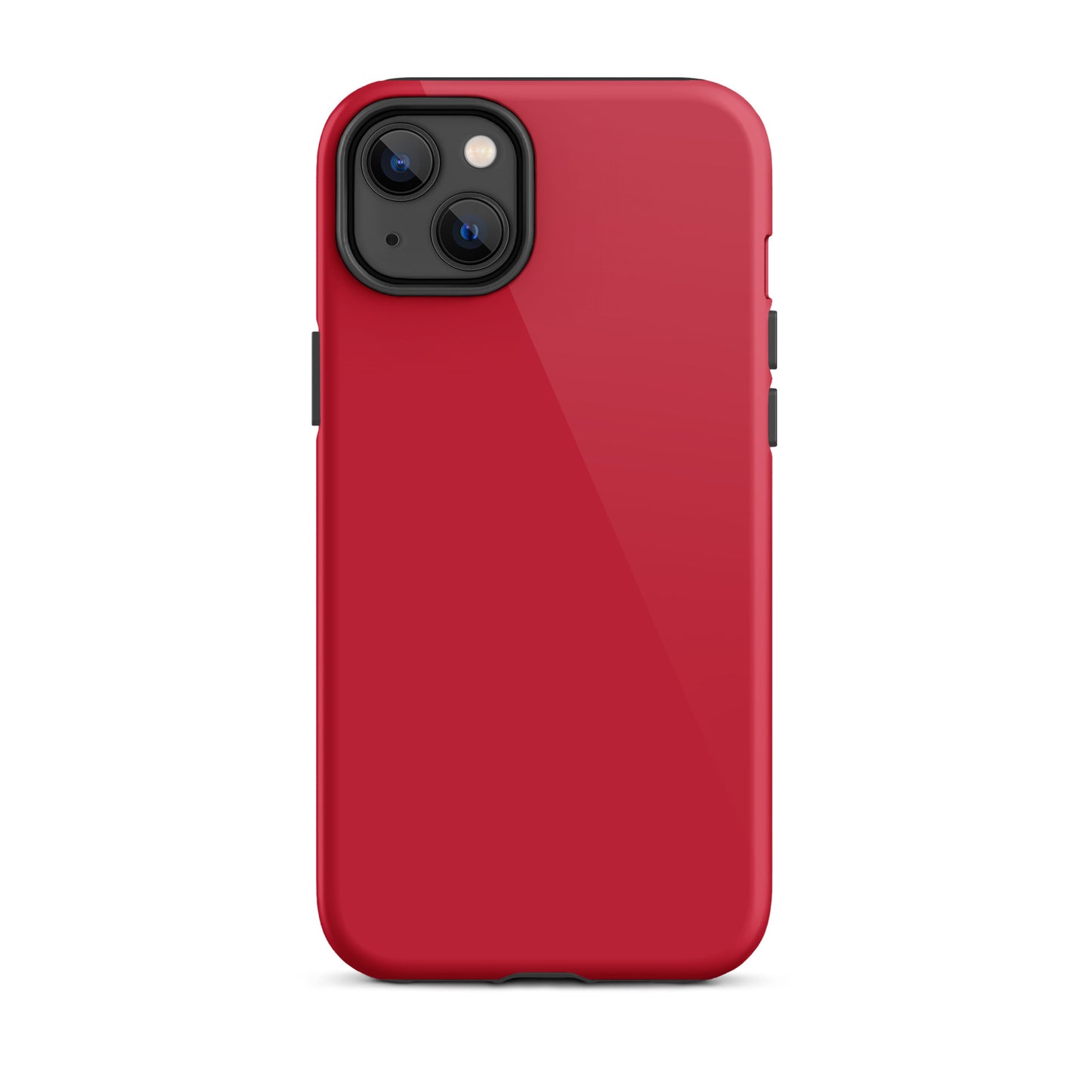 iPhone Dual-Layered Tough Case With Raised Bezel - Red