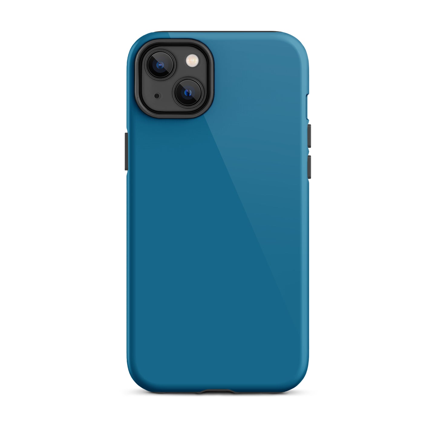 iPhone Dual-Layered Tough Case With Raised Bezel - Blue