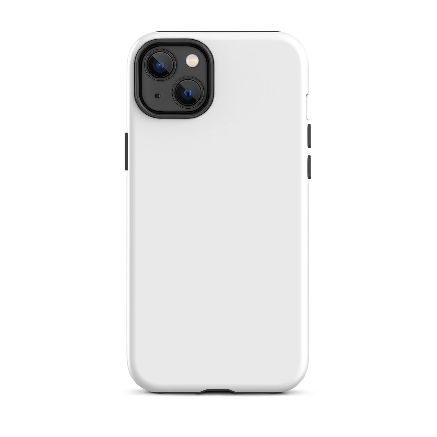 iPhone Dual-Layered Tough Case With Raised Bezel - White
