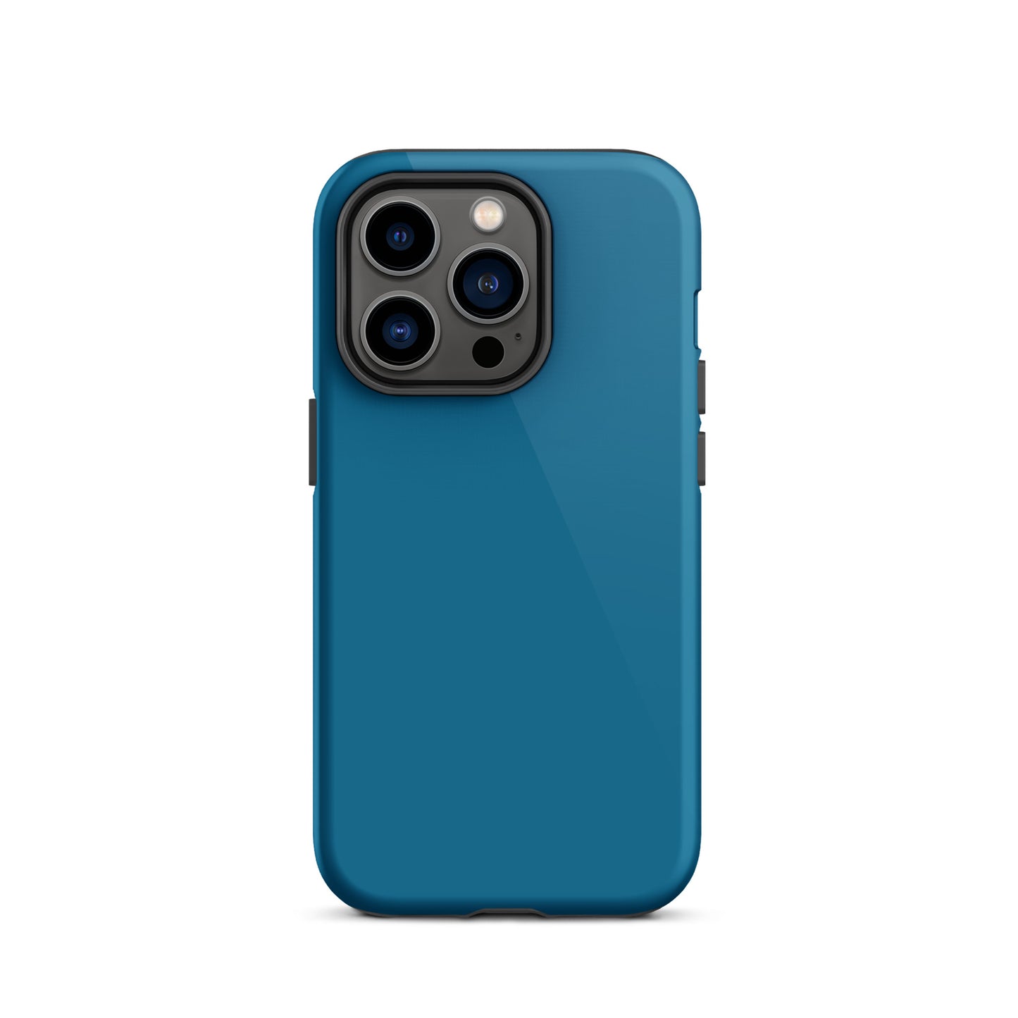 iPhone Dual-Layered Tough Case With Raised Bezel - Blue