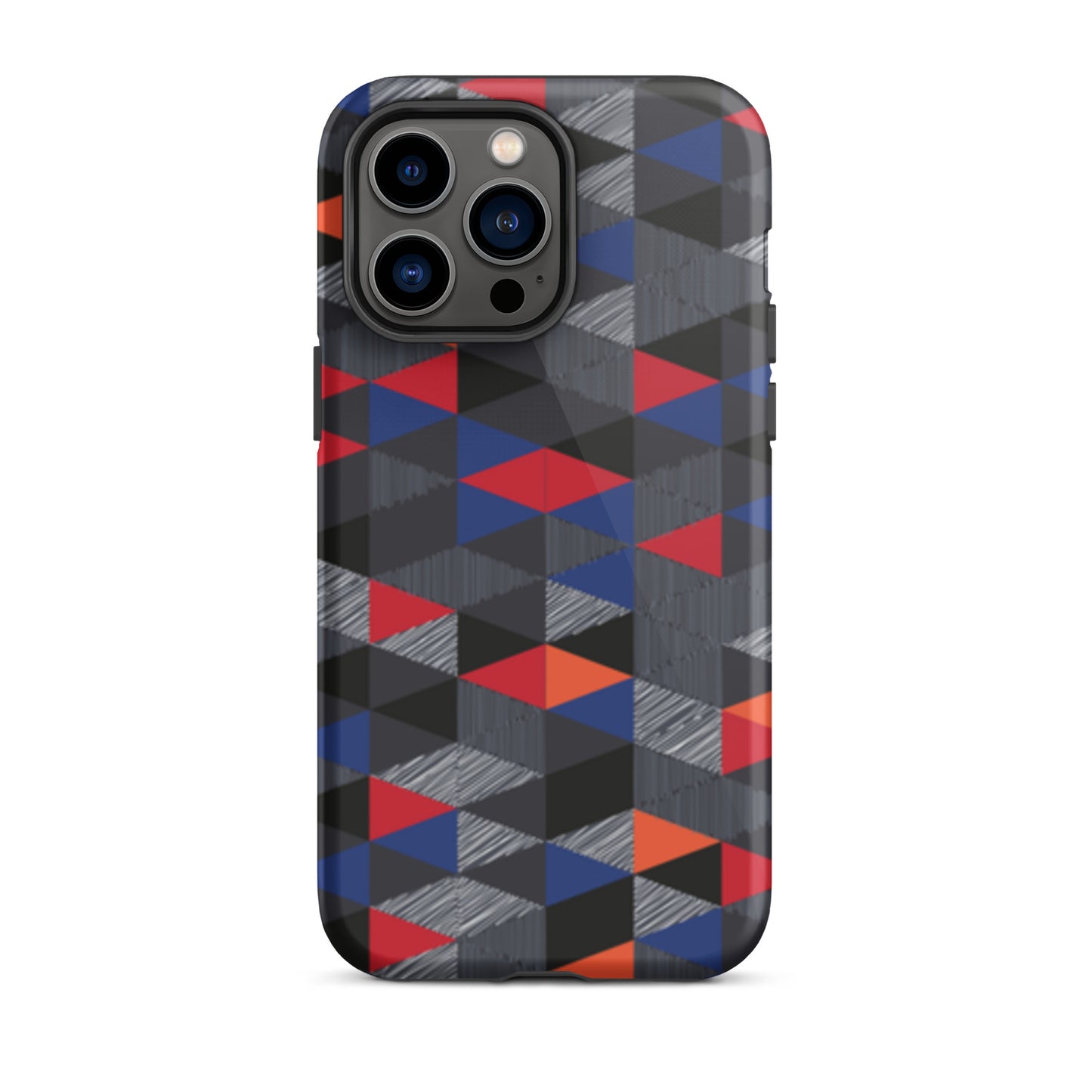 iPhone Dual-Layered Tough Case With Raised Bezel - Geo Effect