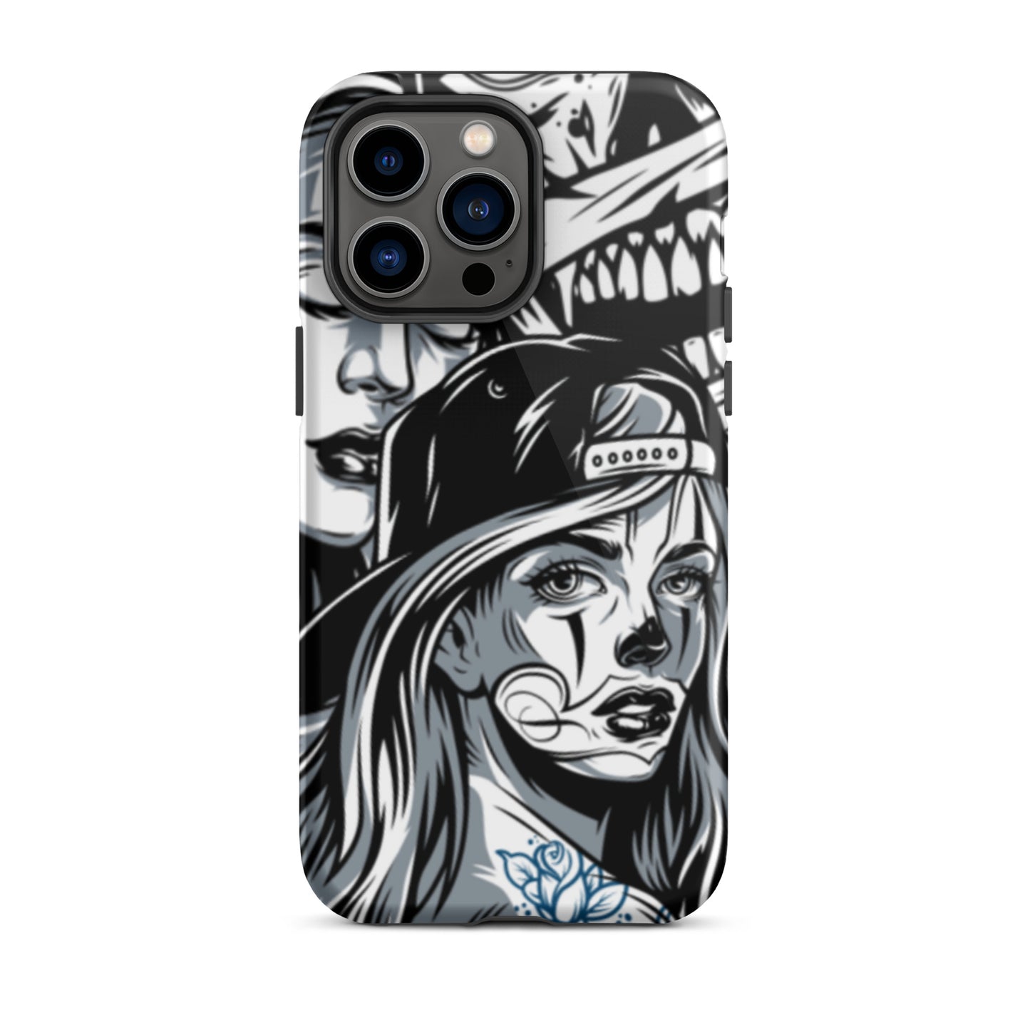 iPhone 14 Pro Max Protective Case Day Of The Dead Design