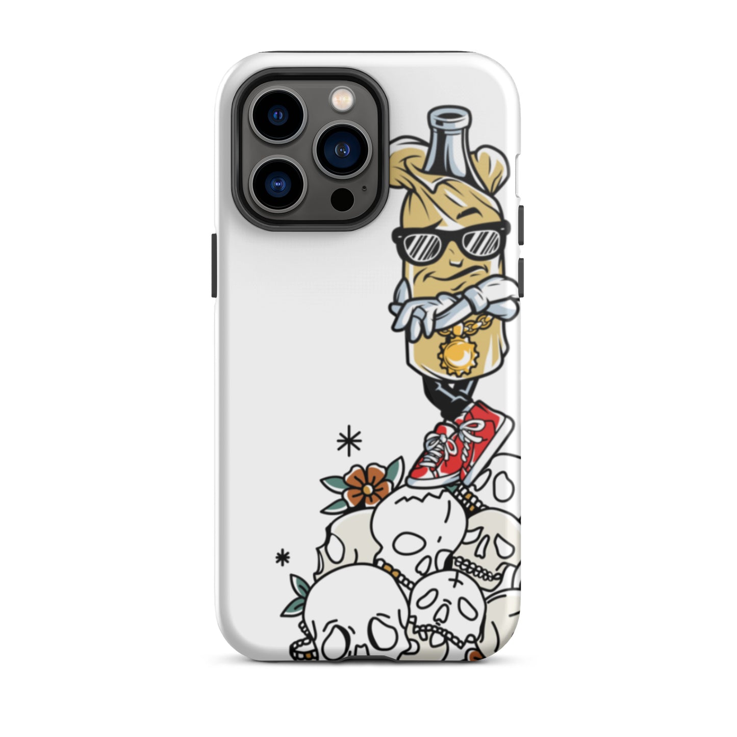 iPhone Dual-Layered Tough Case With Raised Bezel - Top G