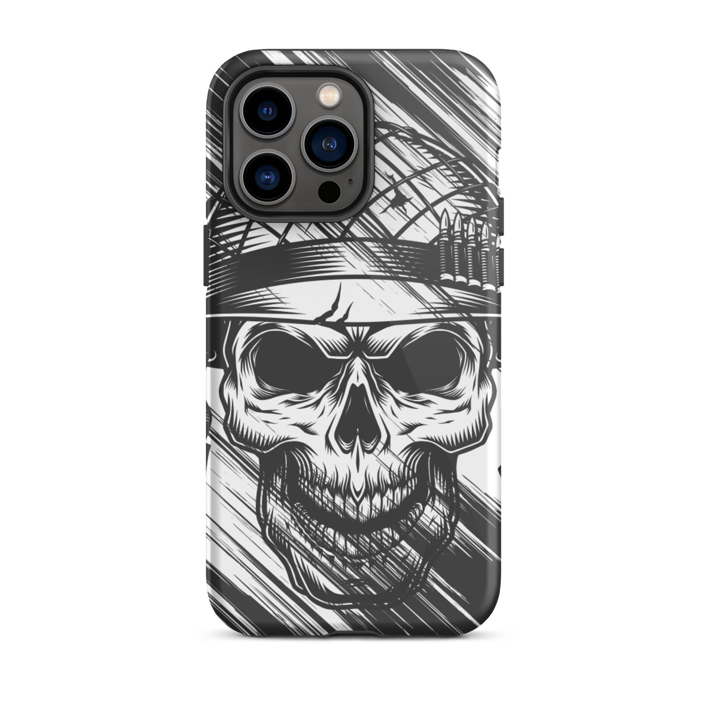 iPhone Dual-Layered Tough Case With Raised Bezel - Military Veteran