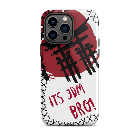 iPhone Dual-Layered Tough Case With Raised Bezel - Drift Stitch