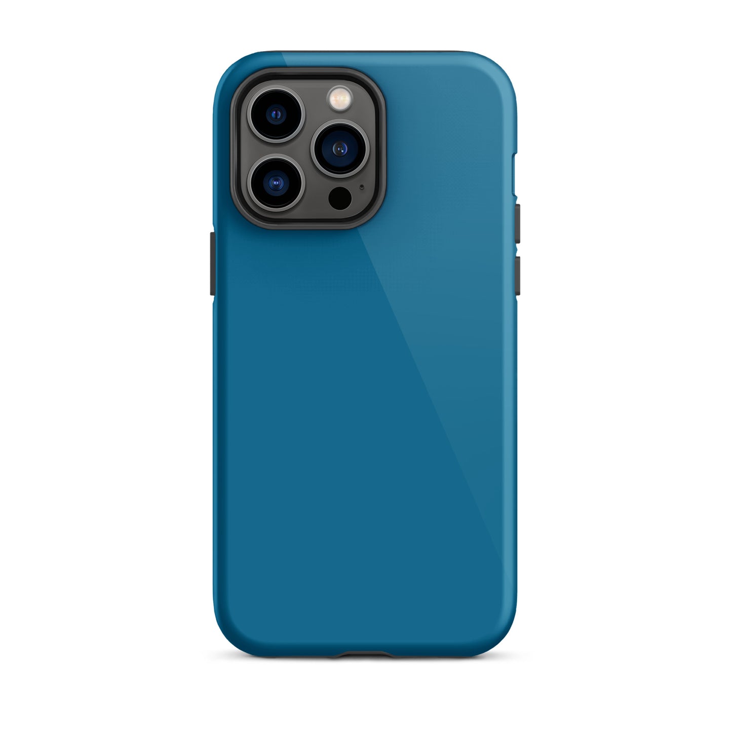 iPhone Dual-Layered Tough Case With Raised Bezel - Blue