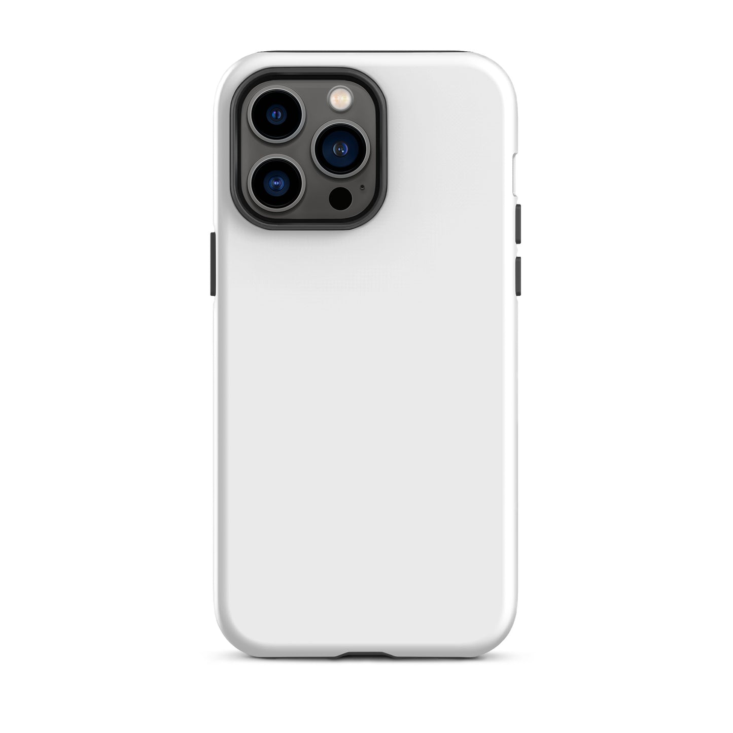 iPhone Dual-Layered Tough Case With Raised Bezel - White