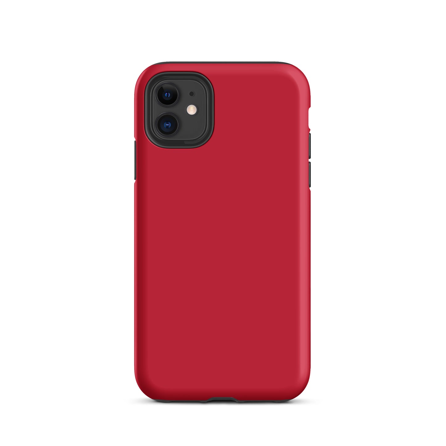 iPhone Dual-Layered Tough Case With Raised Bezel - Red