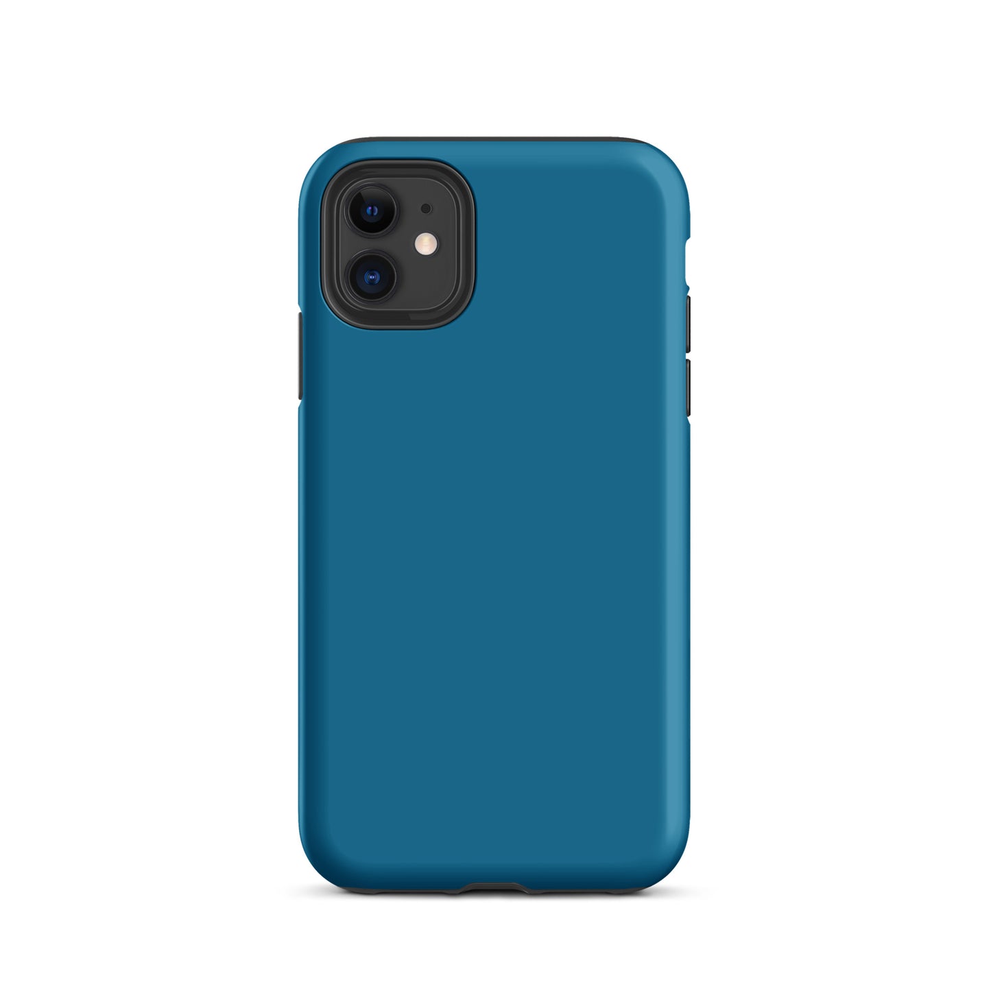 iPhone Dual-Layered Tough Case With Raised Bezel - Blue