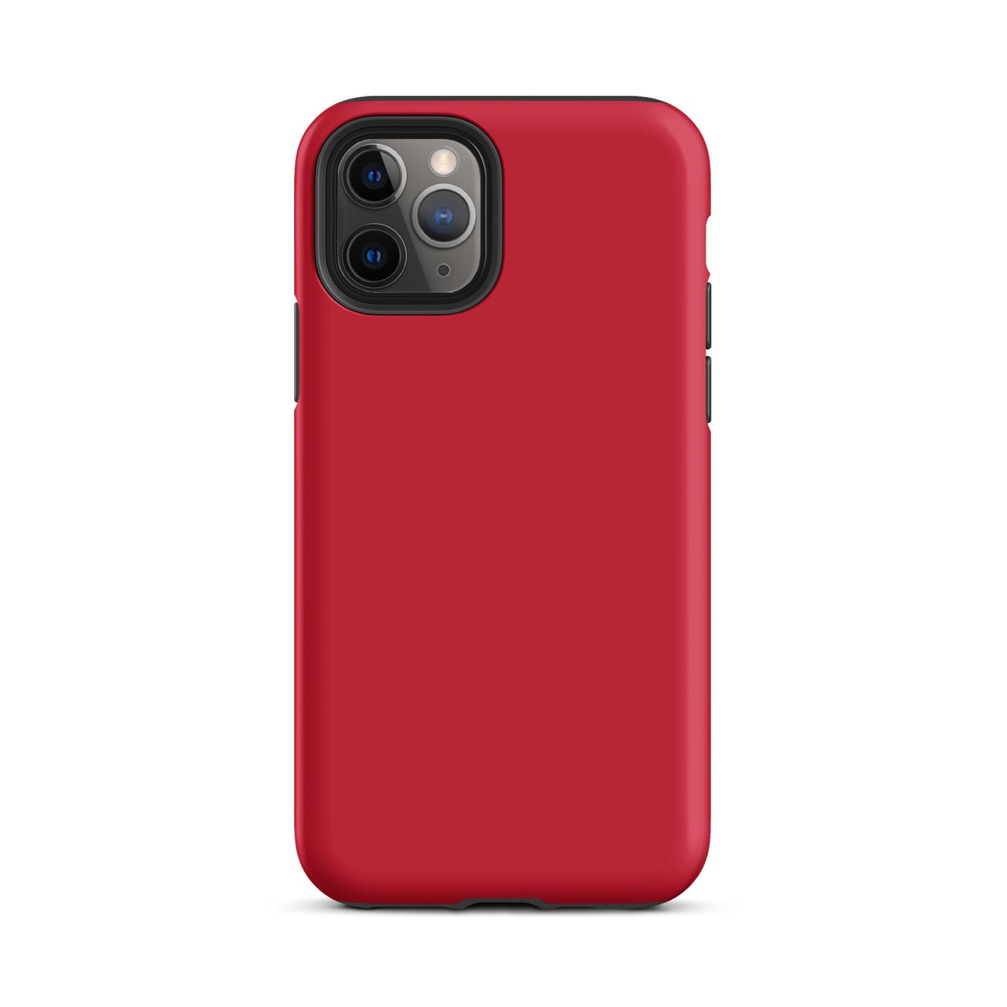 iPhone Dual-Layered Tough Case With Raised Bezel - Red