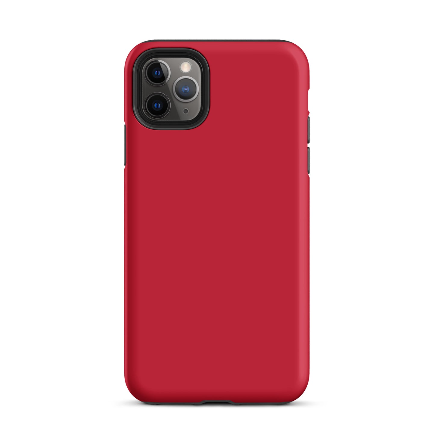 iPhone Dual-Layered Tough Case With Raised Bezel - Red