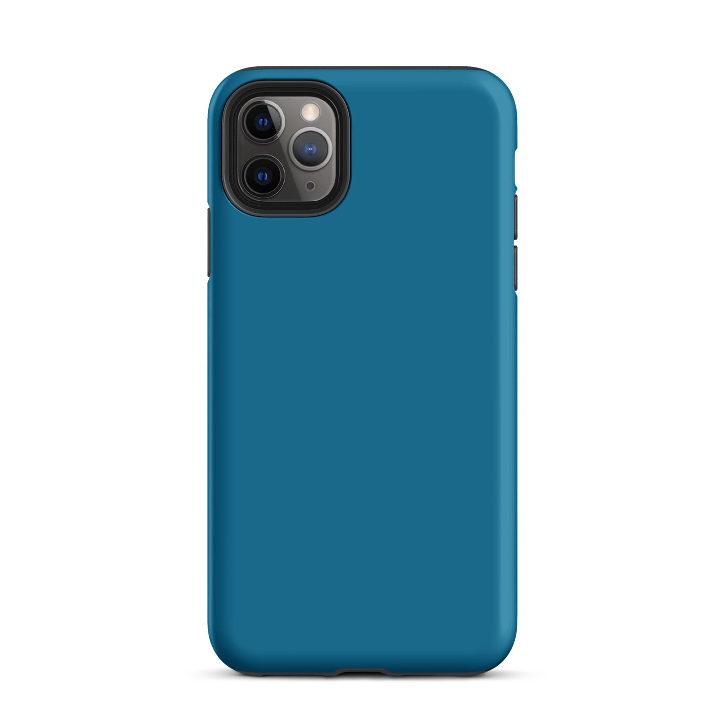 iPhone Dual-Layered Tough Case With Raised Bezel - Blue