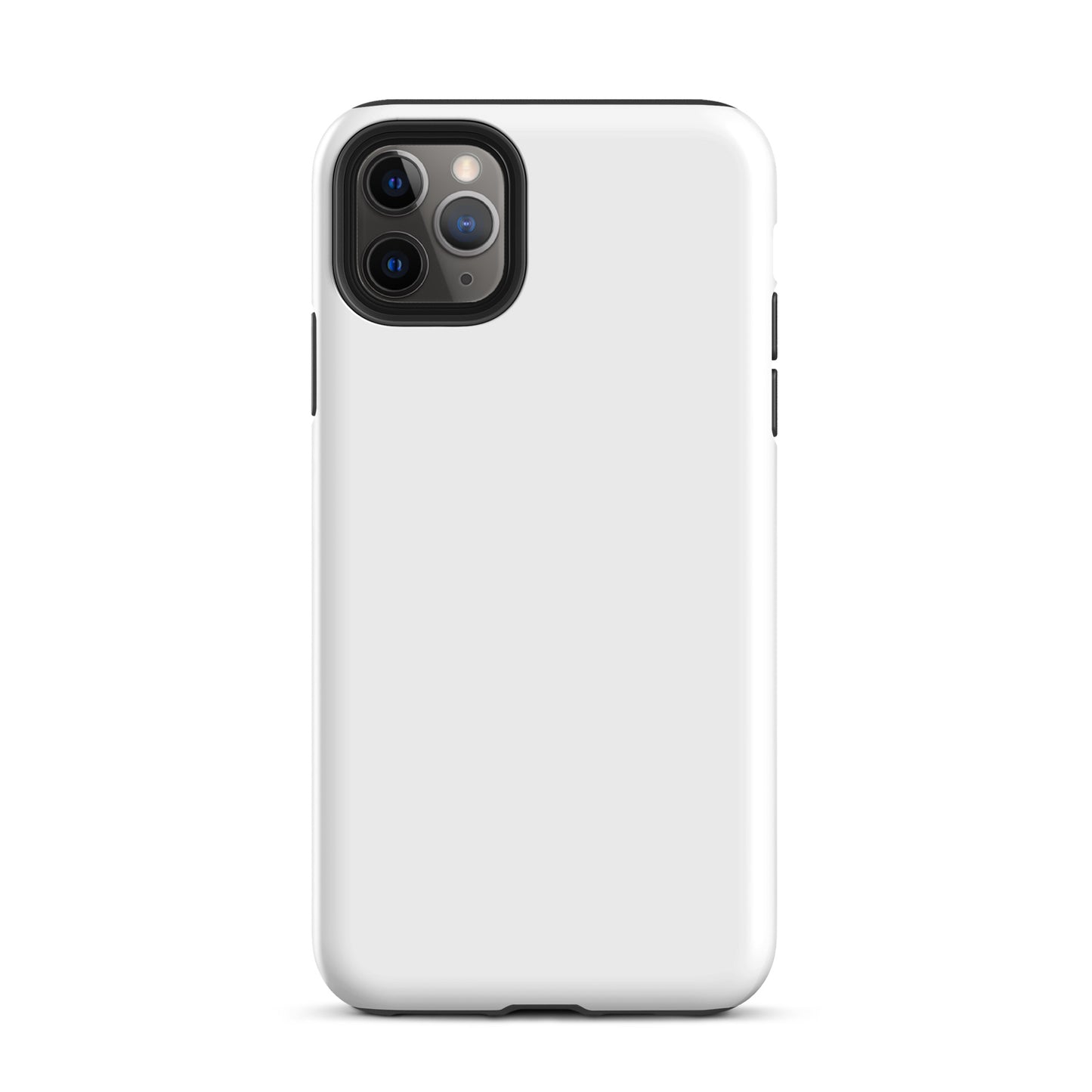 iPhone Dual-Layered Tough Case With Raised Bezel - White