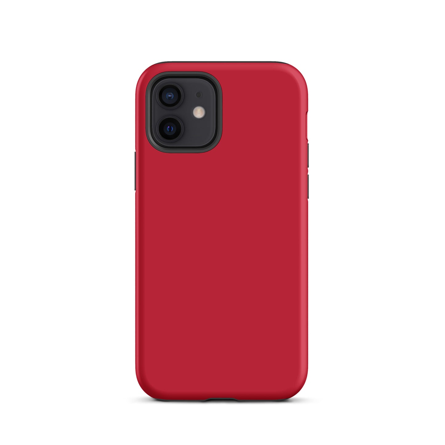 iPhone Dual-Layered Tough Case With Raised Bezel - Red