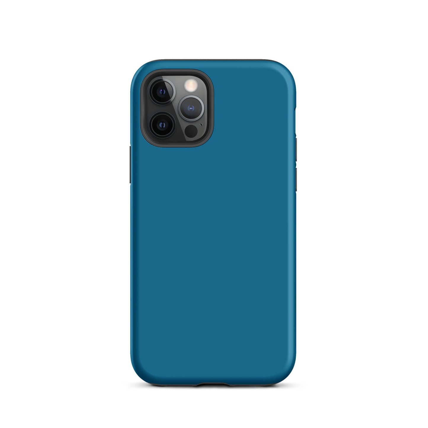iPhone Dual-Layered Tough Case With Raised Bezel - Blue