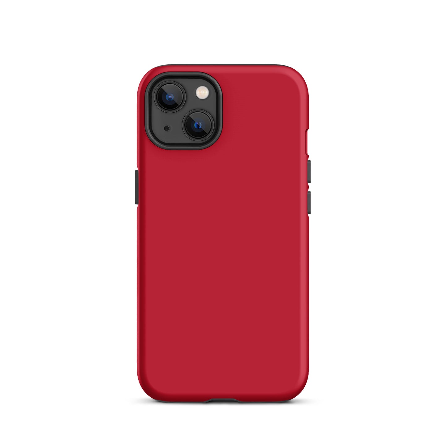 iPhone Dual-Layered Tough Case With Raised Bezel - Red