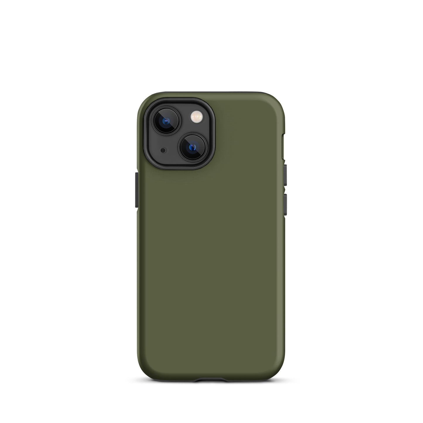 iPhone Dual-Layered Tough Case With Raised Bezel - Khaki Green