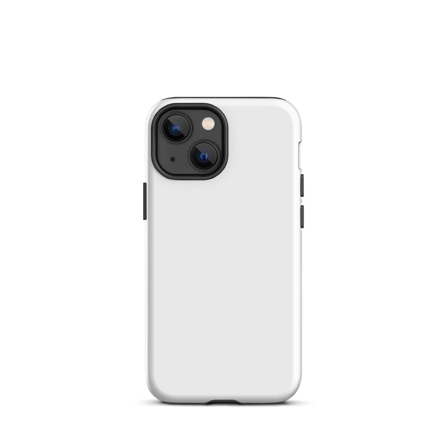 iPhone Dual-Layered Tough Case With Raised Bezel - White
