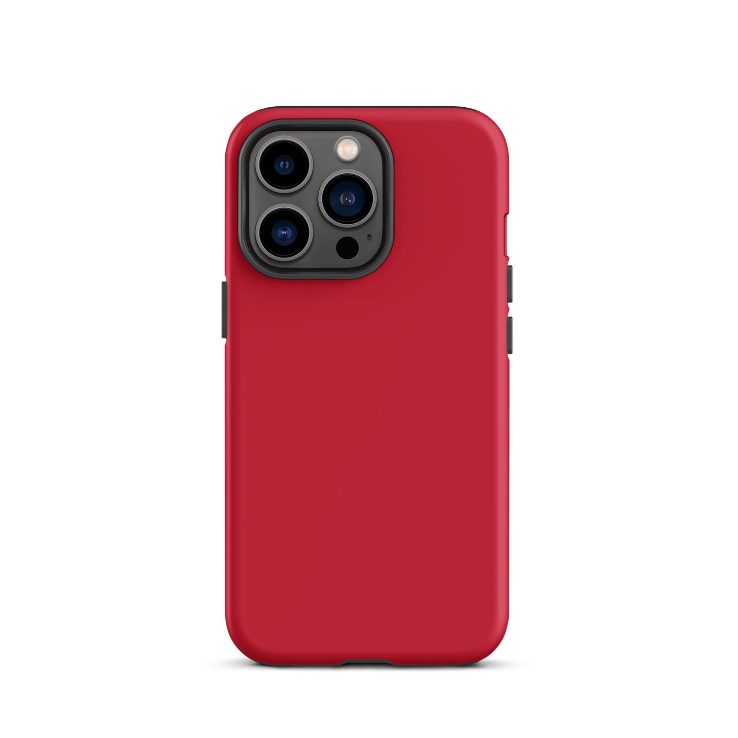 iPhone Dual-Layered Tough Case With Raised Bezel - Red