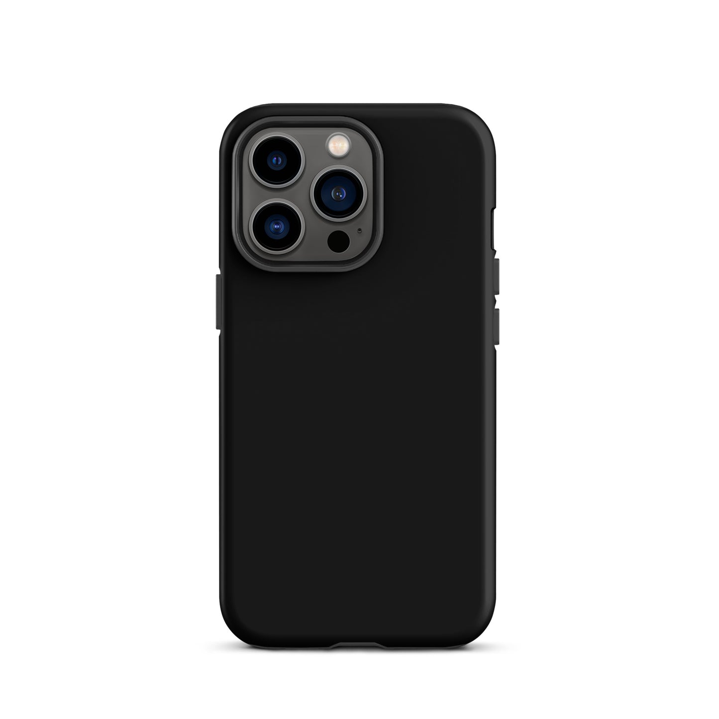 Solid Black iPhone 13 Pro Tough Case, Magsafe Charging, Dual-Layered with TPU Outer Hard Shell And Inner Rubber Sleeve. Best Protective iPhone Case In The UK.