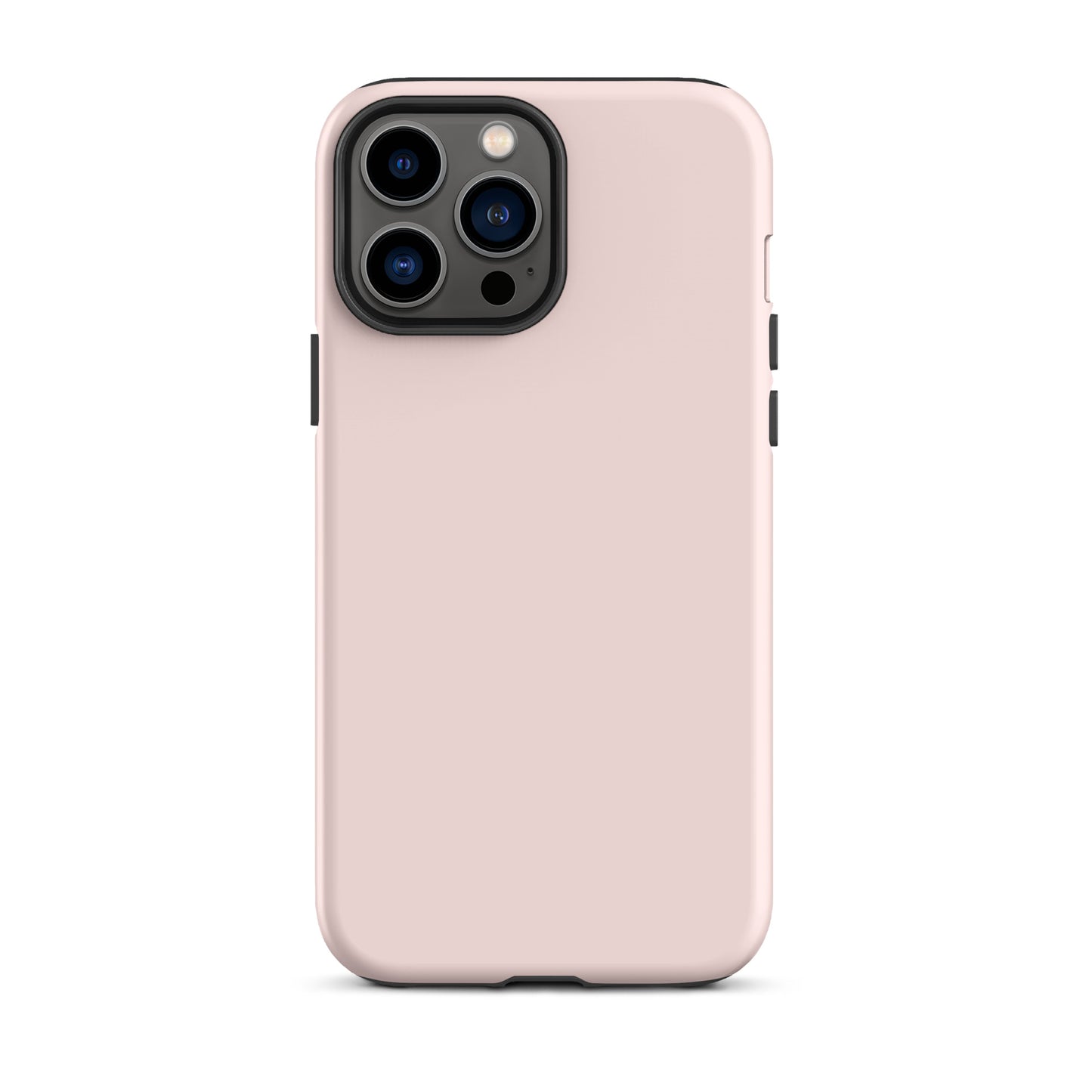 iPhone Dual-Layered Tough Case With Raised Bezel - Light Pink