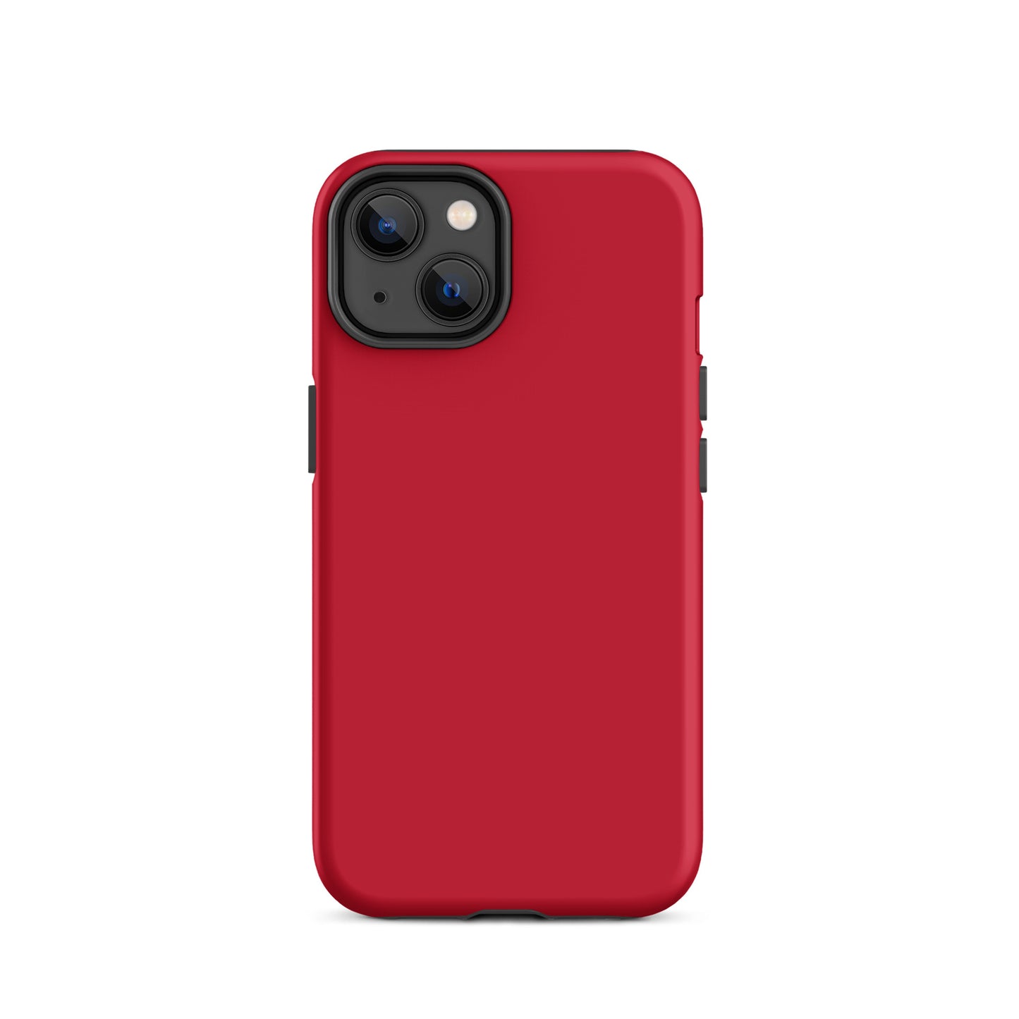 iPhone Dual-Layered Tough Case With Raised Bezel - Red
