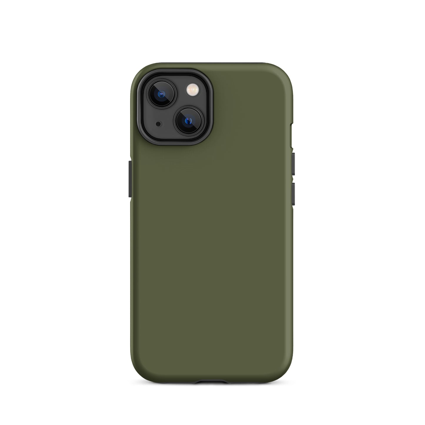 iPhone Dual-Layered Tough Case With Raised Bezel - Khaki Green