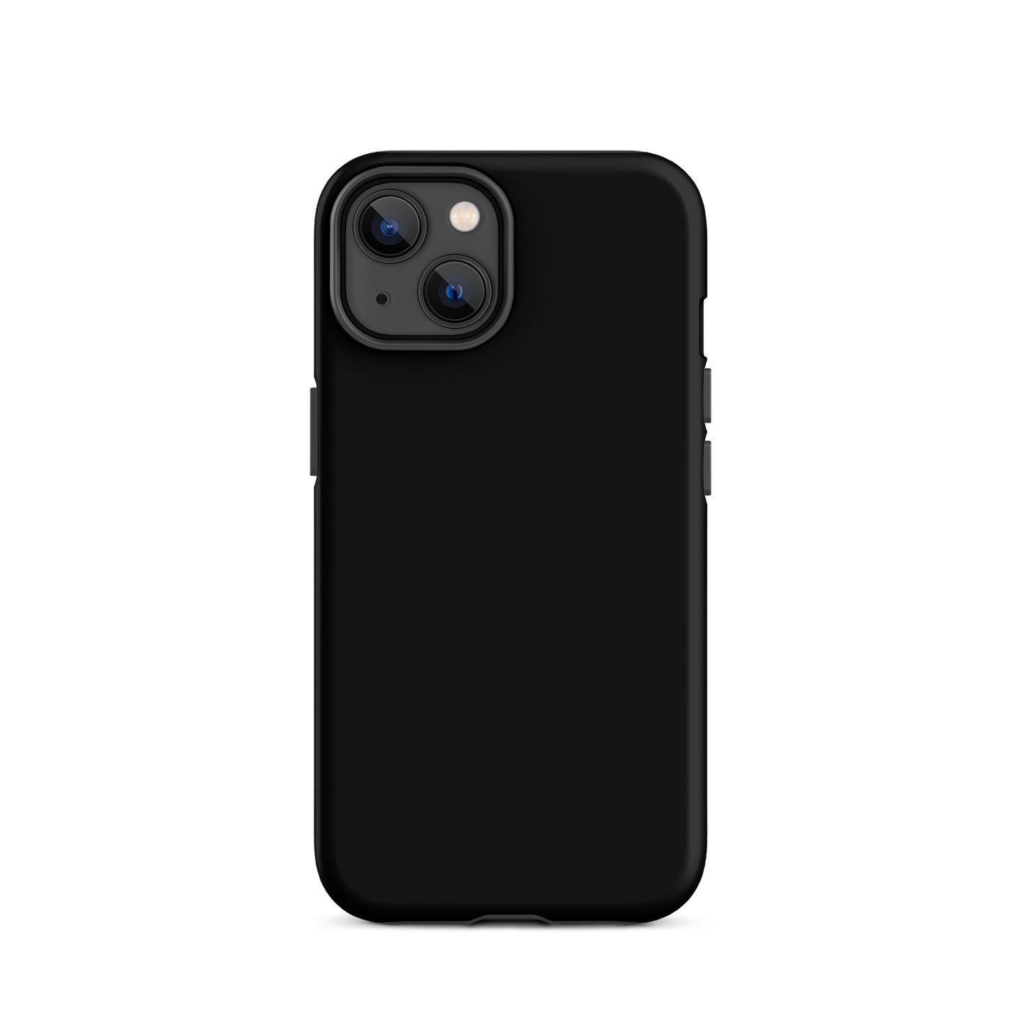 Solid Black iPhone 14 Tough Case, Magsafe Charging, Dual-Layered with TPU Outer Hard Shell And Inner Rubber Sleeve. Best Protective iPhone Case In The UK.