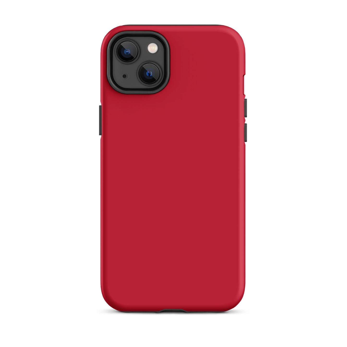 iPhone Dual-Layered Tough Case With Raised Bezel - Red