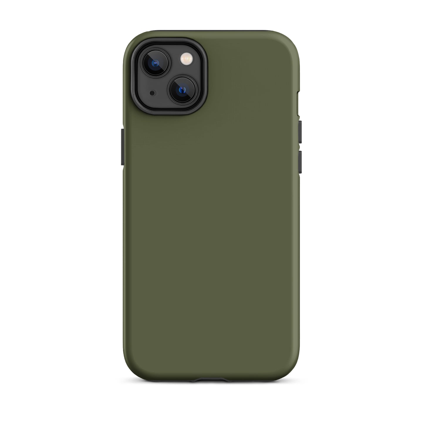 iPhone Dual-Layered Tough Case With Raised Bezel - Khaki Green