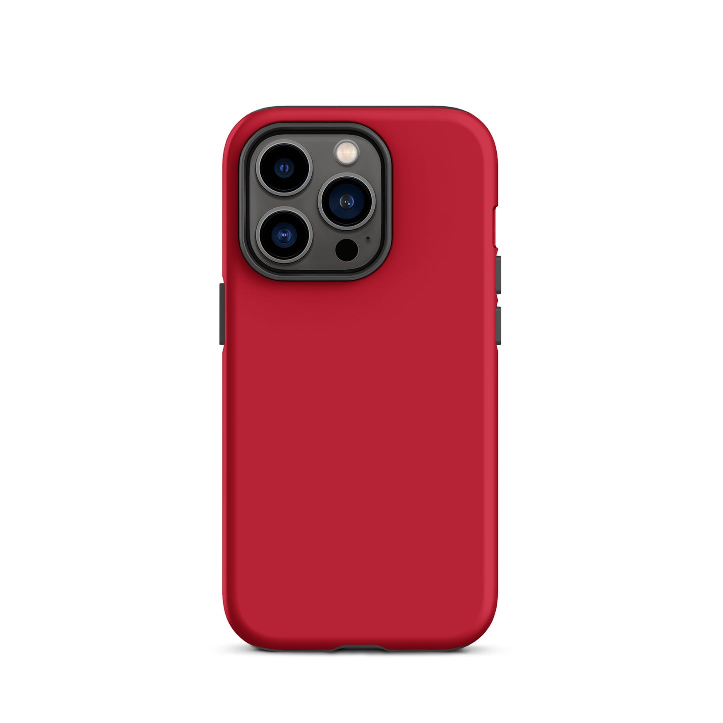 iPhone Dual-Layered Tough Case With Raised Bezel - Red